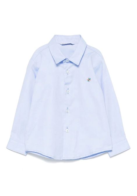 Camicia con ricamo MANUEL RITZ | MR2780AZZURRO